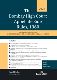 THE BOMBAY HIGH COURT APPELLATE SIDE RULES, 1960